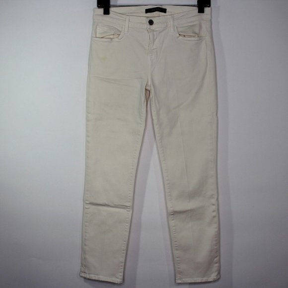 J Brand Womens 28 x 26 Cropped Rail Skinny Jeans N1006 - Picture 1 of 8